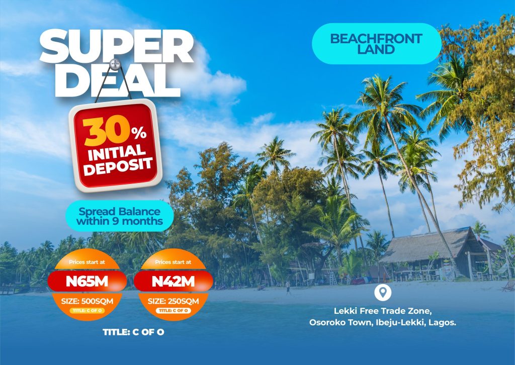 BeachFront Homes Lekki Lagos
