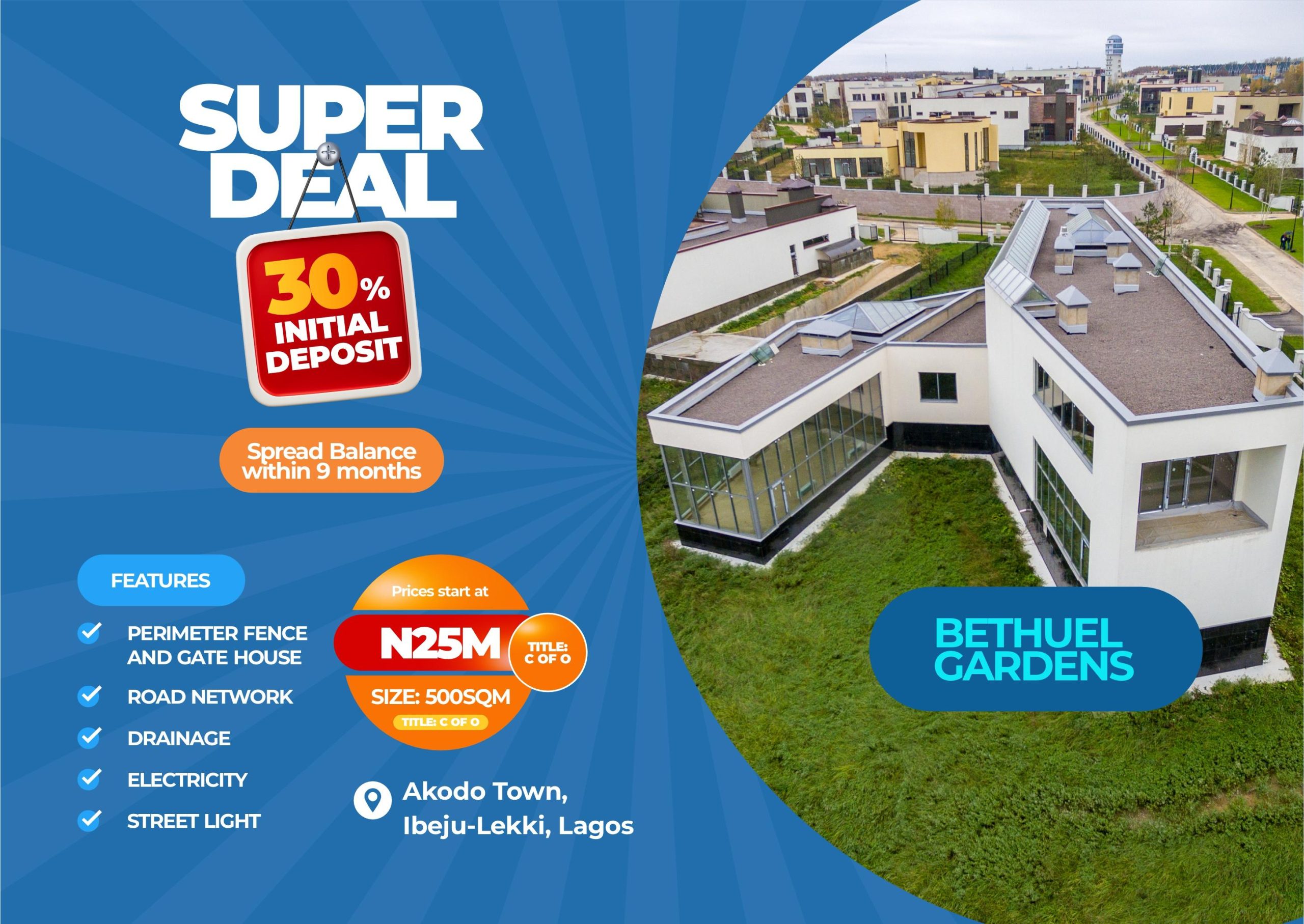 Bethuel Gardens Luxury Homes Lekki Lagos